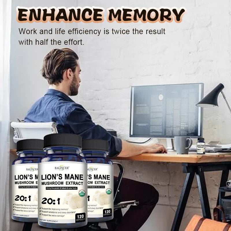 Lion's Mane - Nootropic Brain
