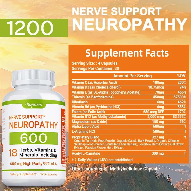 Neuropathy Support Supplement 600mg