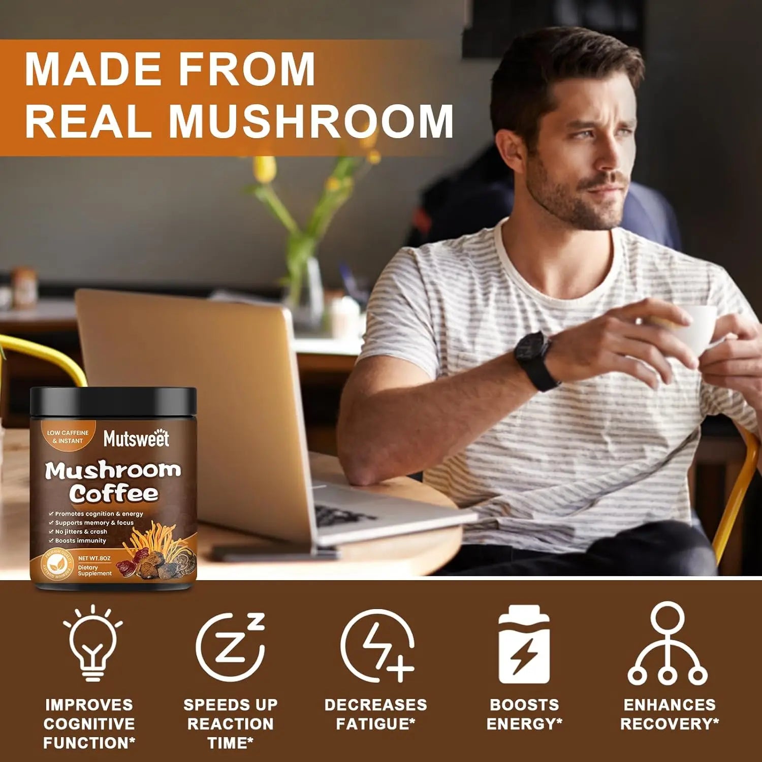 Lion's Mane Mushroom Coffee